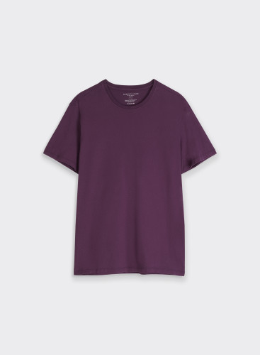 Handgefärbtes T-Shirt aus organischer Baumwolle / recycelter Baumwolle
