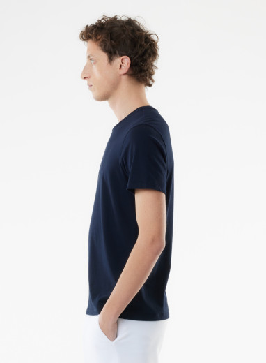 T-shirt Julien col rond manches courtes en Deluxe Coton