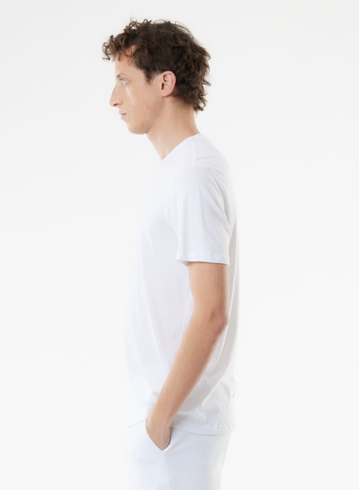 Homme - T-shirt col rond Silk Touch Patrice