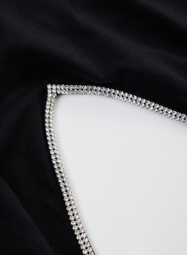 V-neck thin straps dress in Lyocell / Organic Cotton