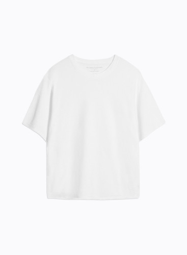 T-shirt short sleeves round neck in Organic Cotton / Modal