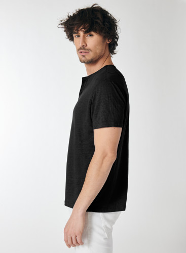 Short-sleeved Tunisian