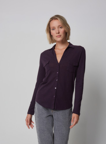 Clara Cotton / Cashmere shirt