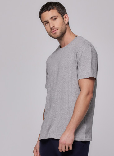 Men's round neck Silk Touch T-shirt